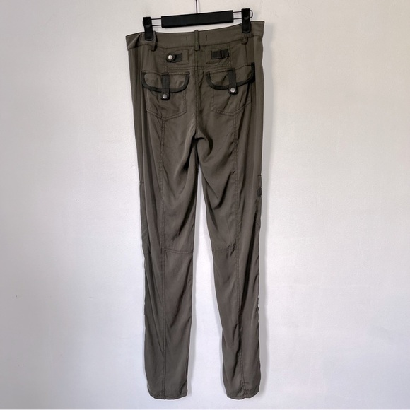 Go by Go Silk ICONIC Go Army Pant Redux size 2 Cargo Convertible Utility Olive - Picture 2 of 12
